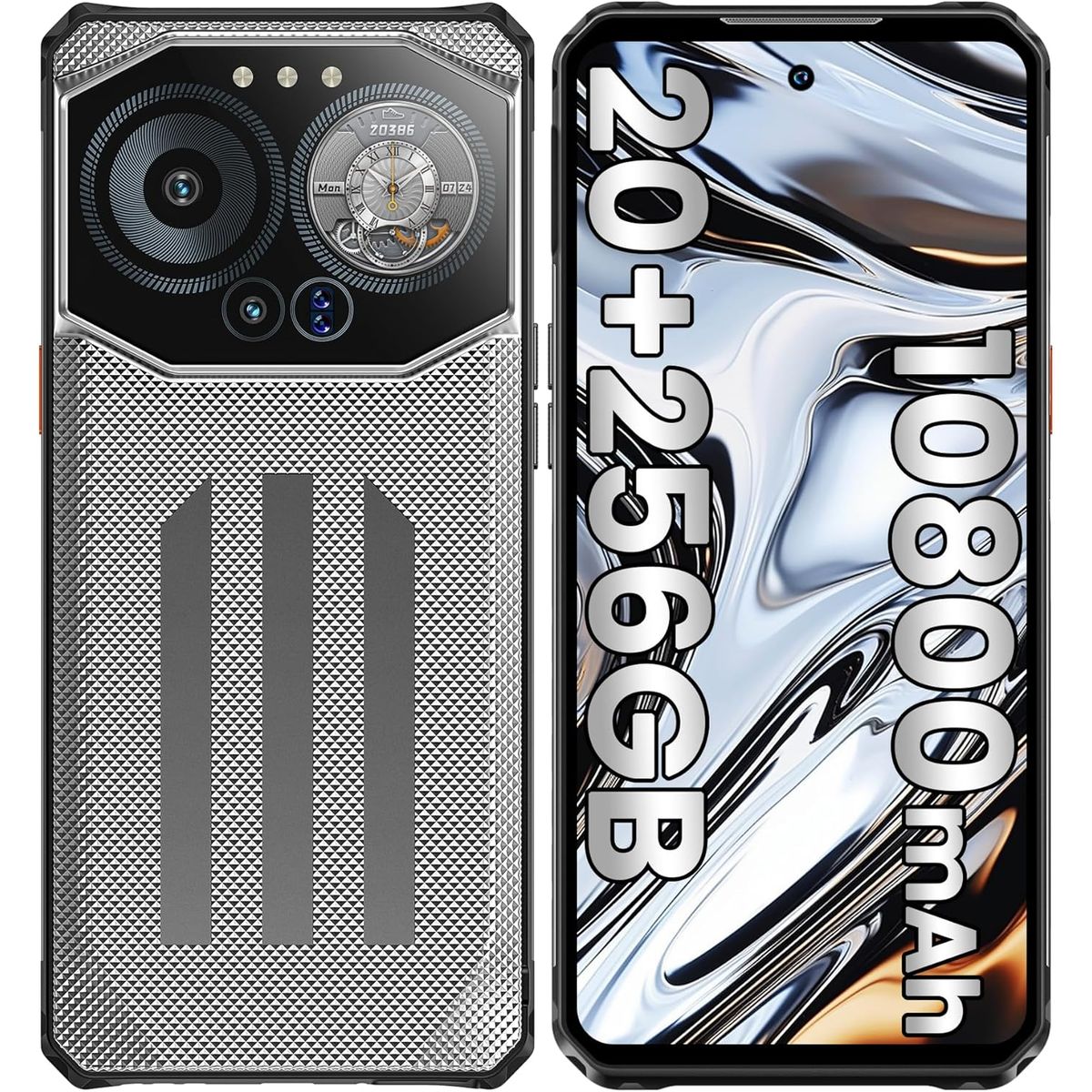 OUKITEL - IIIF150 B3 Celular 20GB+256GB 10800mAh 100MP-Gris