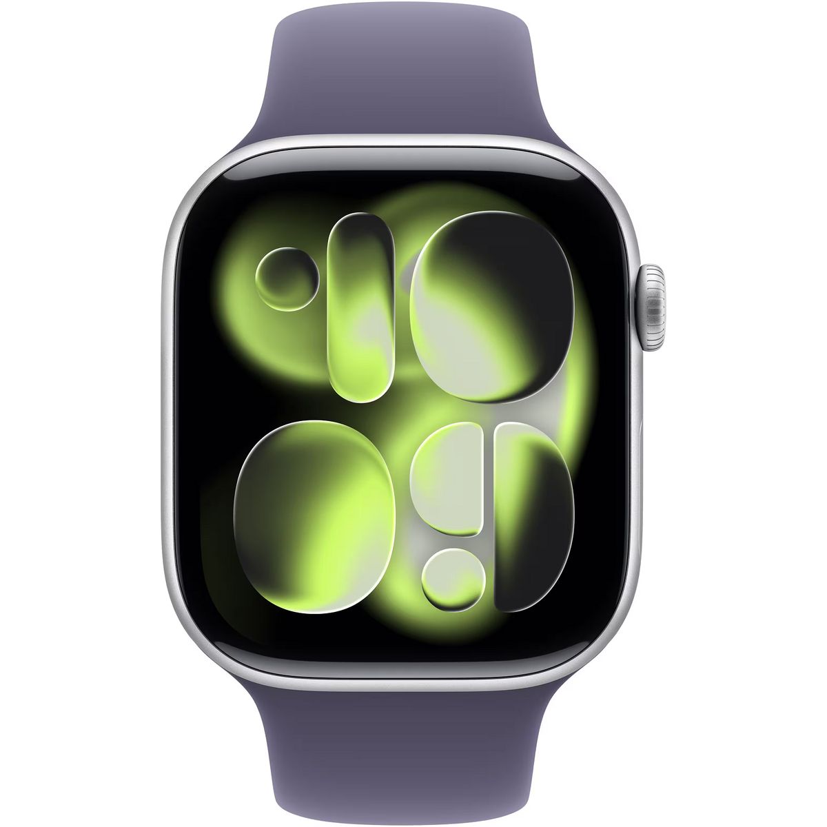 APPLE - Apple Reloj 11 42mm MEU64 Con Caja De Aluminio Plata y Correa Deportiva Morada Antiniebla - S/M