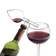 KINDA NICE - Aireador De Vino Doble Efecto Directo De La Botella