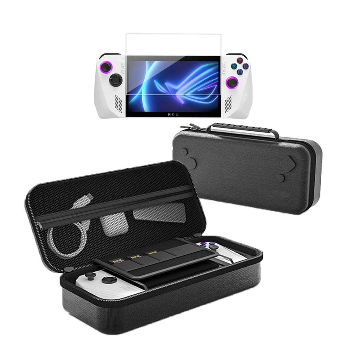 GENERICO - Bolso de Almacenamiento Portátil para ASUS ROG Ally  Kit Completo