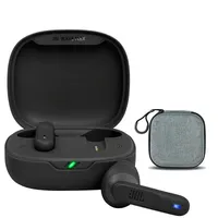 Audífonos Bluetooth Wave Flex - Negro y Bolsa almacenamiento Negro