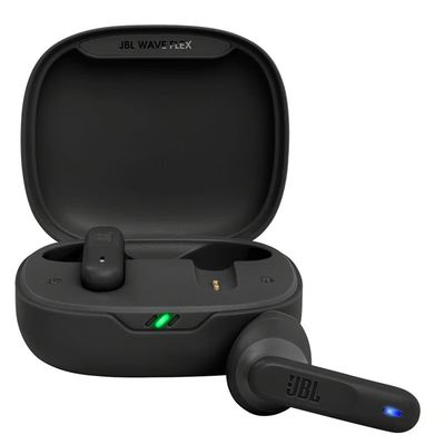 Imagen 2 del producto Audífonos Bluetooth Wave Flex - Negro y Bolsa almacenamiento Negro