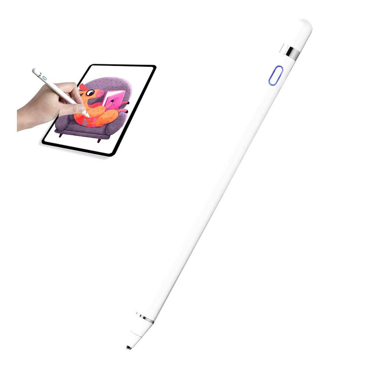 GENERICO - Lápiz Táctil Universal para iPad y Tablet Android  Stylus Pencil