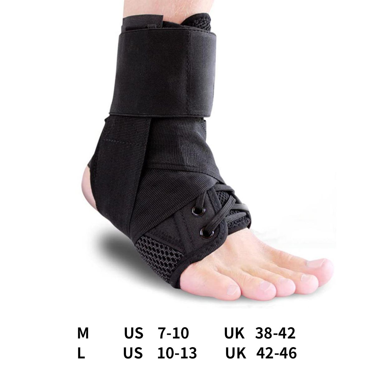 ATURE - Estabilizador Tobillera Transpirable Con Soportes Laterales L