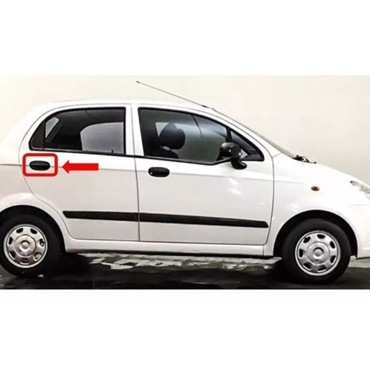 ATURE - Manilla Exterior Trasera Para Chevrolet Spark Matiz Derecha