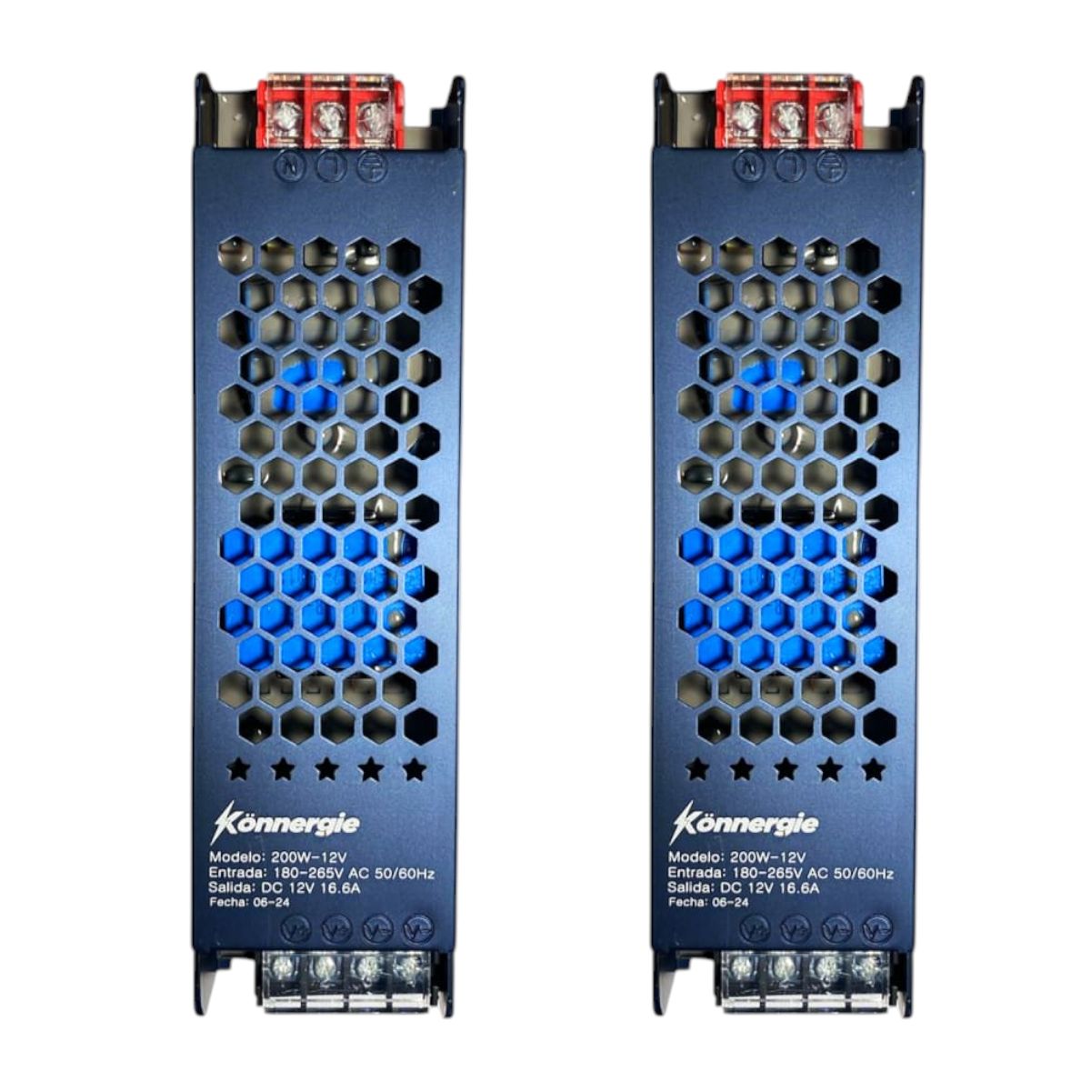 2 Fuentes de Poder 12V 16.5A 200W HQ Compacta, marca GENERICO - Foto Principal