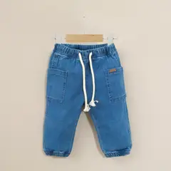 OPALINE - Jeans Cargo Infant Niño Azul