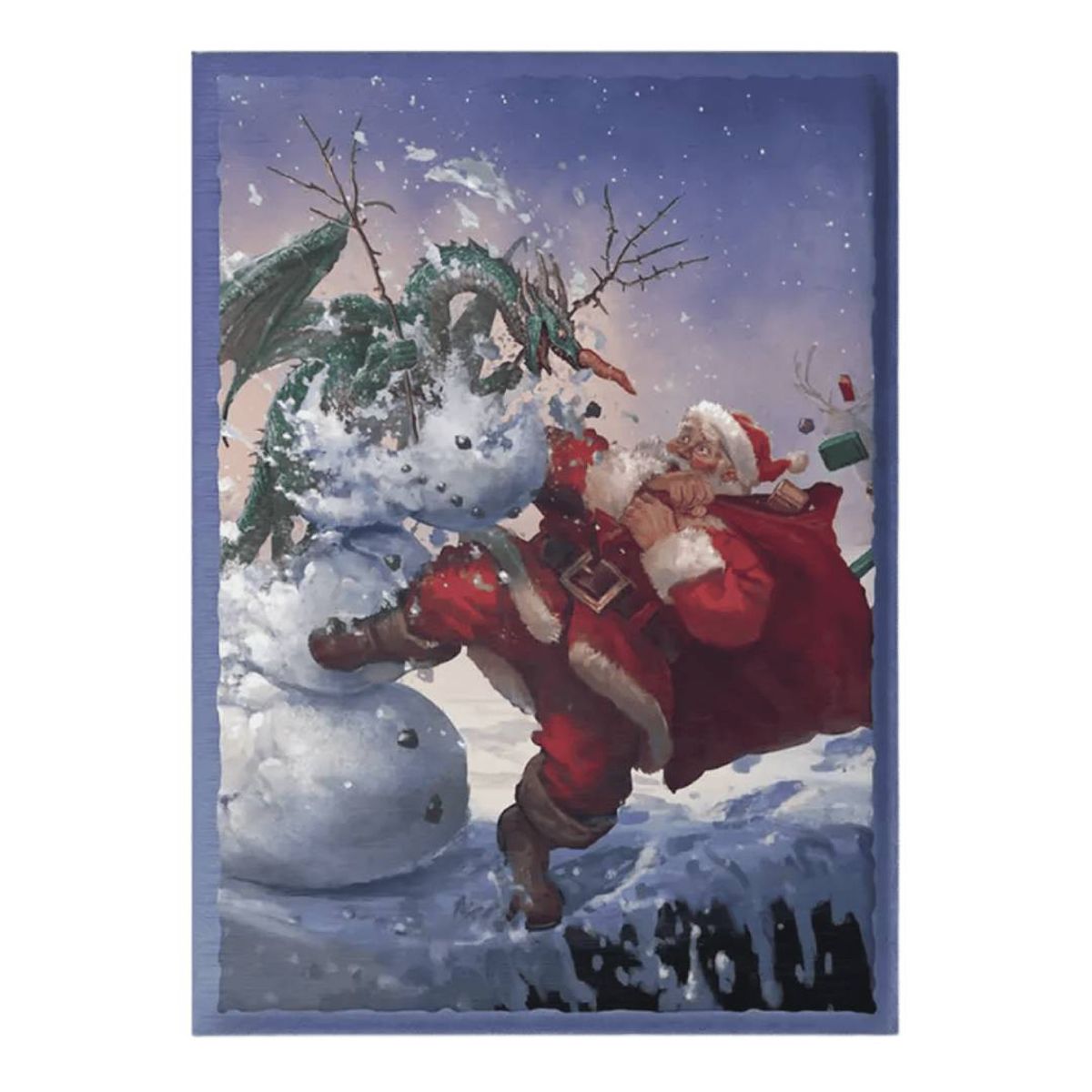 Dragon Shield - Protectores Dragon Shield 100: Brushed -Christmas 2025- Art
