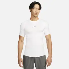 NIKE - Polera Pro Blanco Hombre