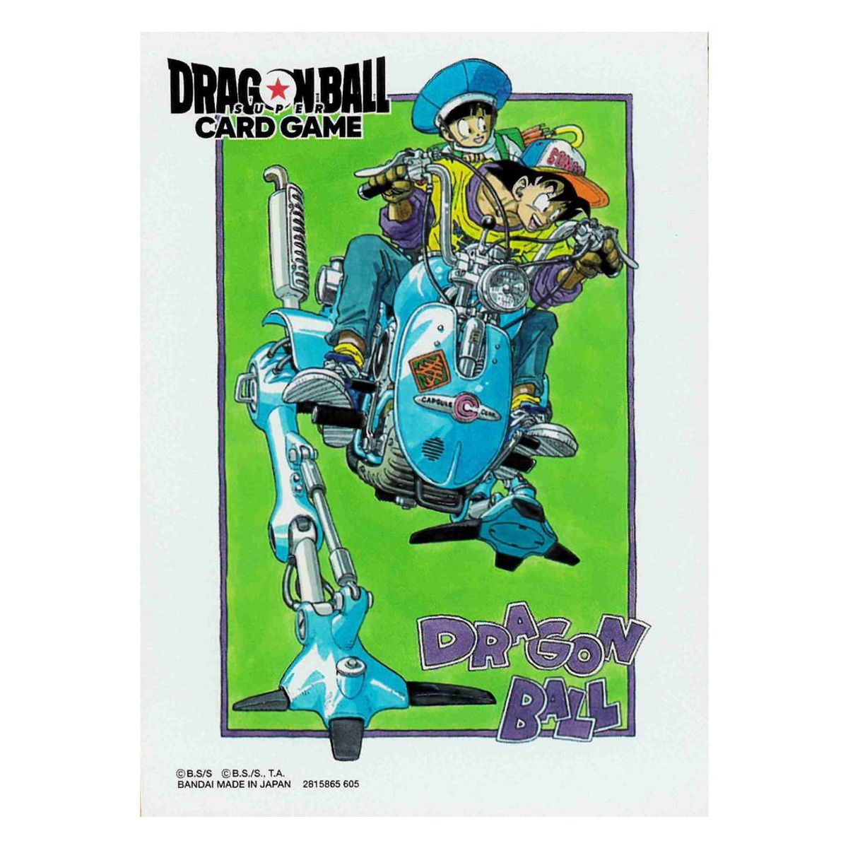 BANDAI - Protector Dragon Ball Super TCG: Official Manga Gohan y Goku