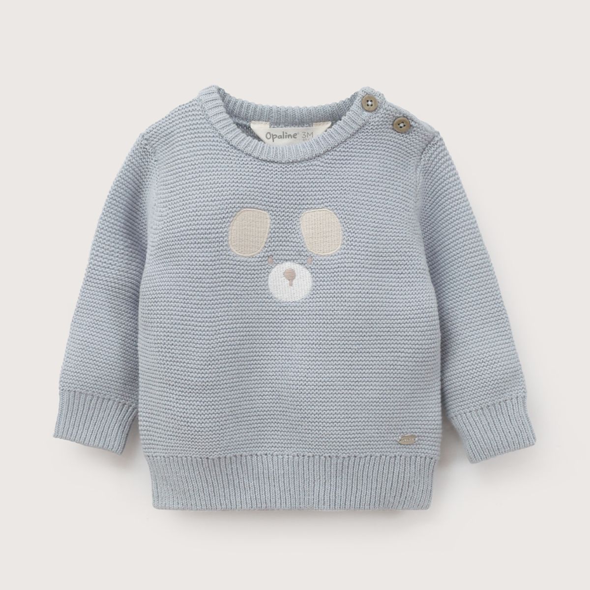 OPALINE - Sweater Bebe Niño Celeste
