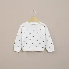 OPALINE - Sweater Infant Niña Blanco