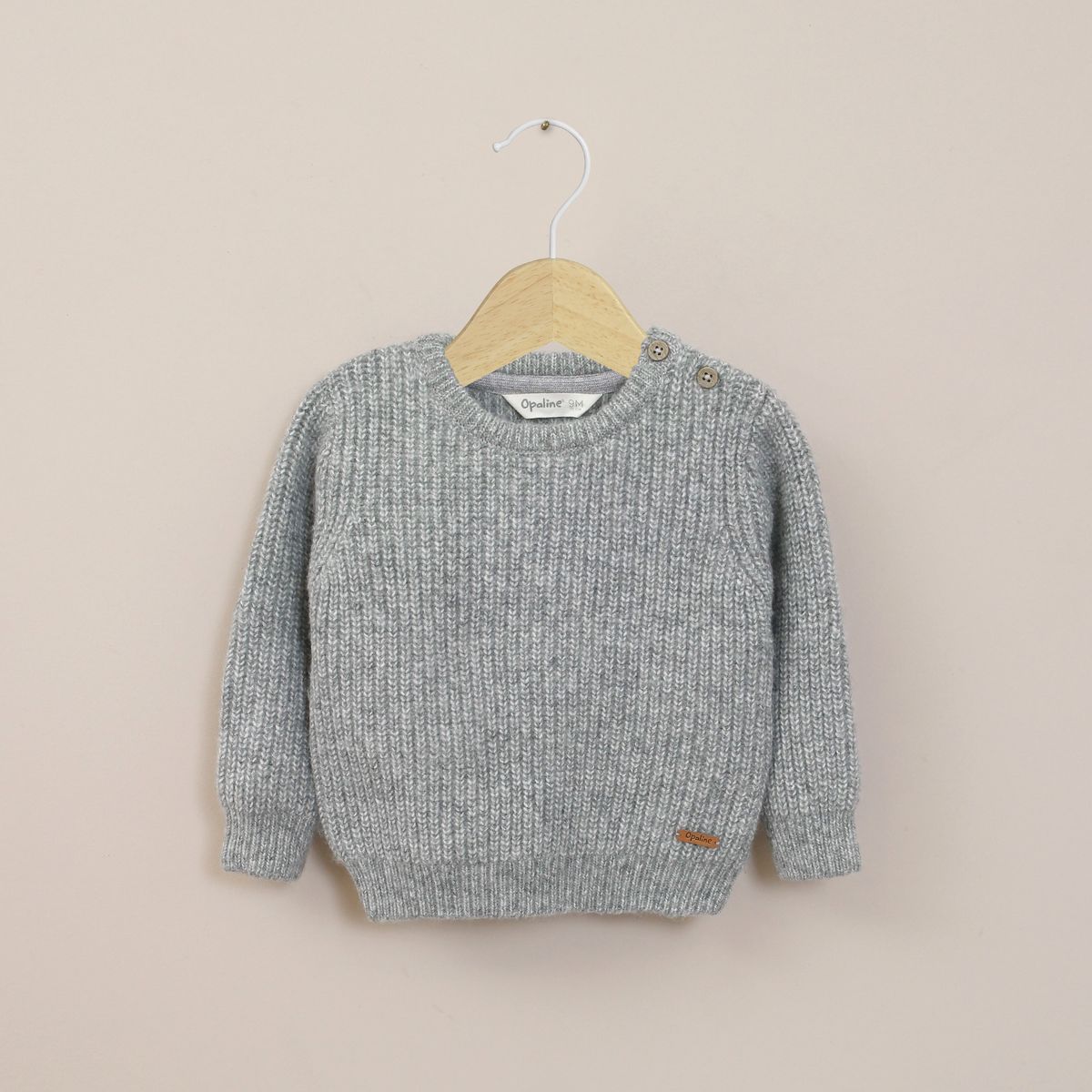 OPALINE - Sweater Infant Niño Marengo