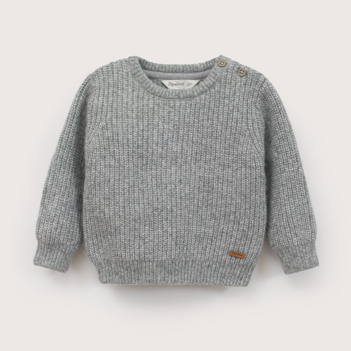 OPALINE - Sweater Infant Niño Marengo