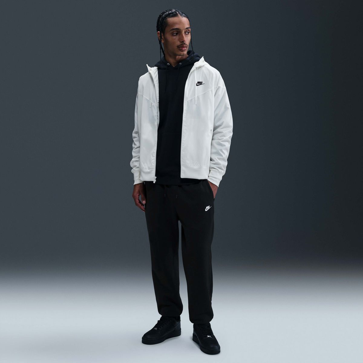 NIKE - Buzo M Nk Club Bb Jogger Negro Hombre