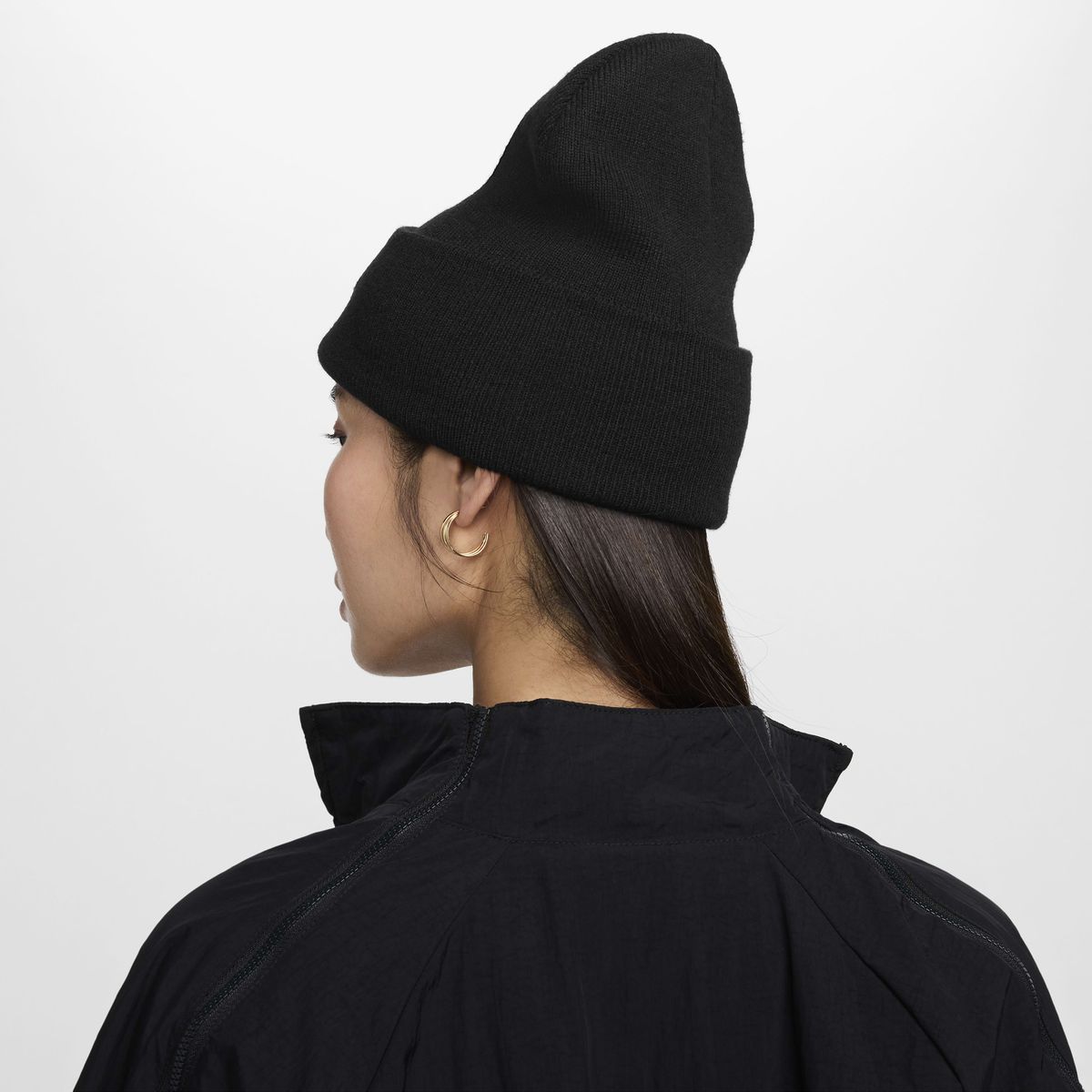 NIKE - Jockey U Nk Peak Beanie Tc Fut F24 L Negro Unisex