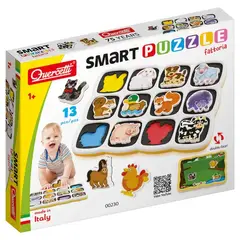 QUERCETTI - 00230 SMART PUZZLE GRANJA 13 PCS