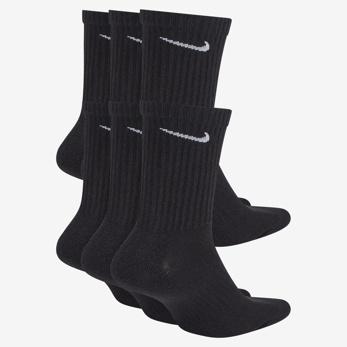 NIKE - Calcetines Nike Everyday Cushioned Tcs 39 Gym Hombre Negro