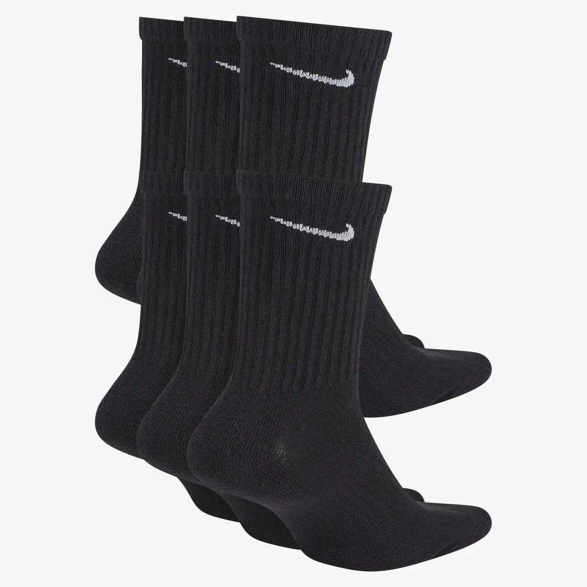 NIKE - Calcetines Nike Everyday Cushioned Tcs 39 Gym Hombre Negro