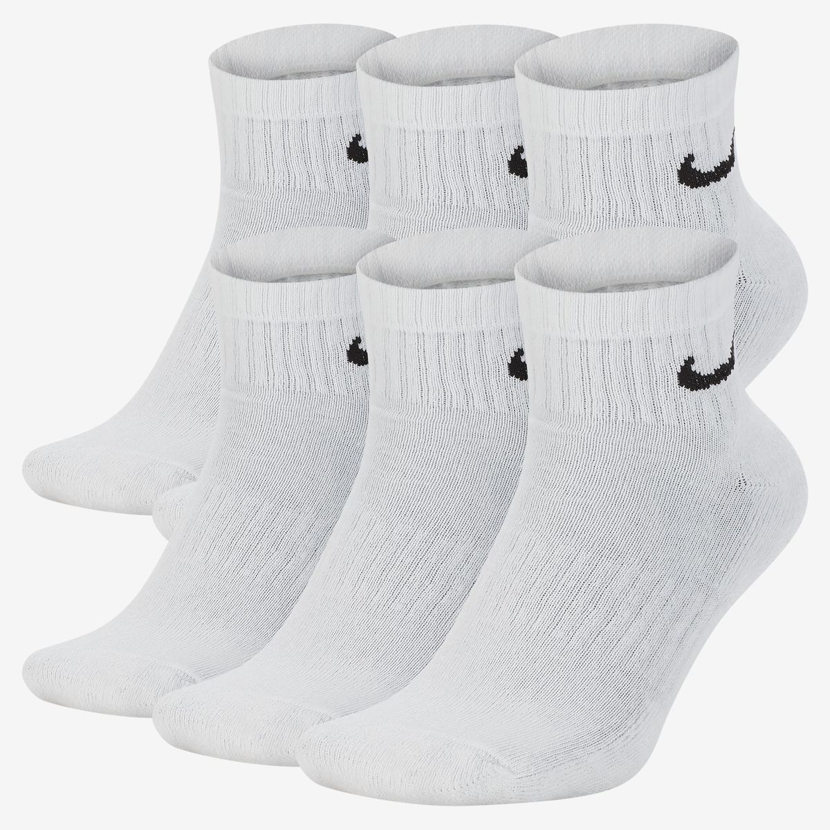 NIKE - Calcetines X6 Nike Everyday Cushioned Training Blanco Hombre