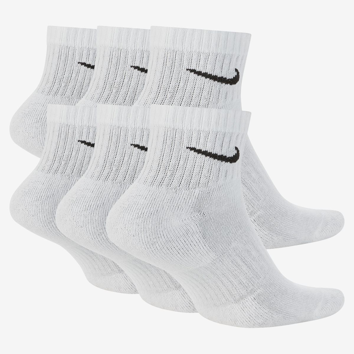 NIKE - Calcetines X6 Nike Everyday Cushioned Training Blanco Hombre