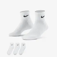 NIKE - Calcetines X3 Everyday Cushioned Training Hombre Blanco