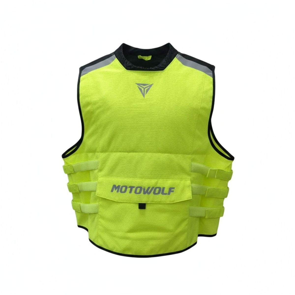 MOTOWOLF - Chaleco Reflectante Para Motociclismo Oxford 600D Motowolf 0504