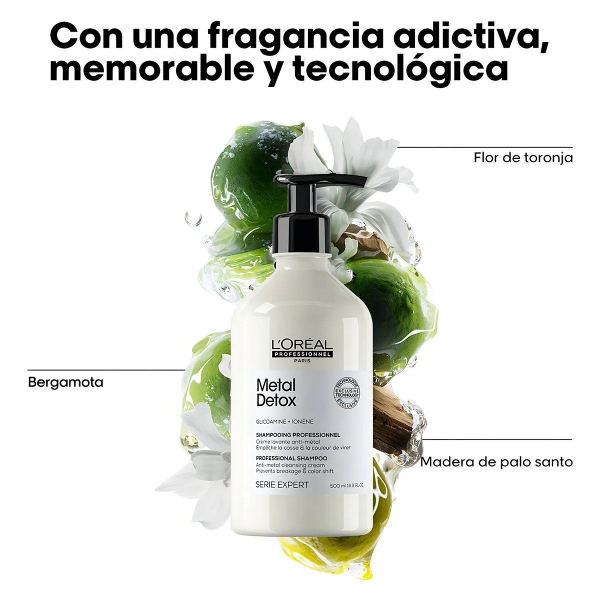 LOREAL PROFESSIONNEL - Tratamiento Loreal Metal Detox 500ml