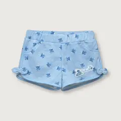 OPALINE - Short de niña Disney princesas Azul