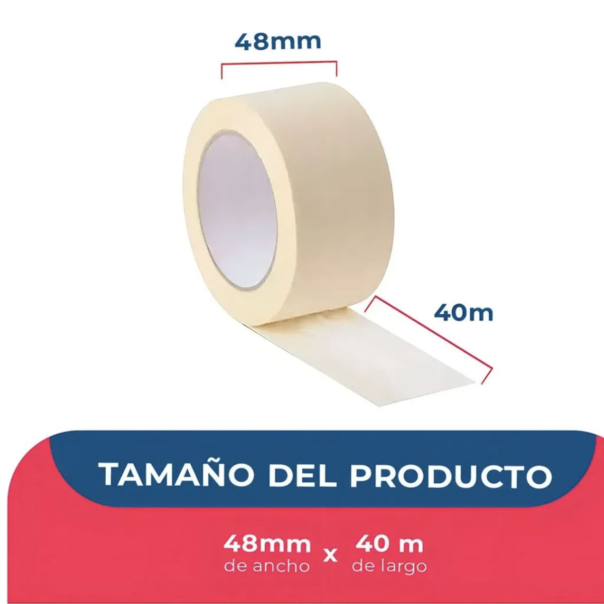 OKAY - Set 6 Cinta De Papel Masking Tape Cinta Enmascarar 48mmx40m Agregar a favoritos