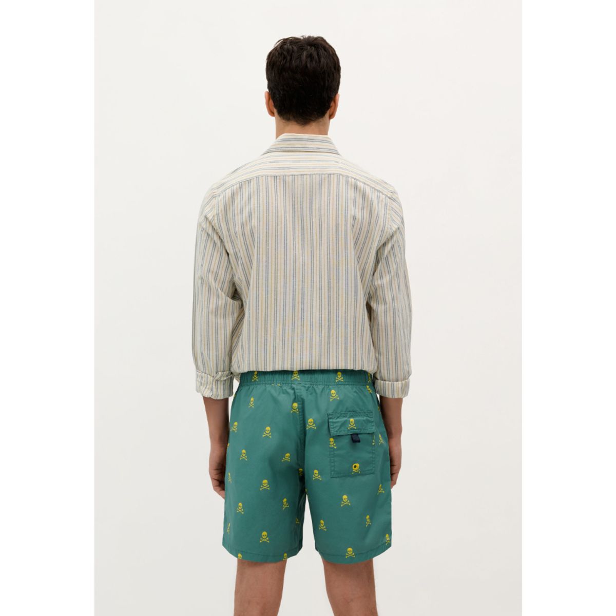 SCALPERS - BAÑADOR ESTAMPADO CALAVERA