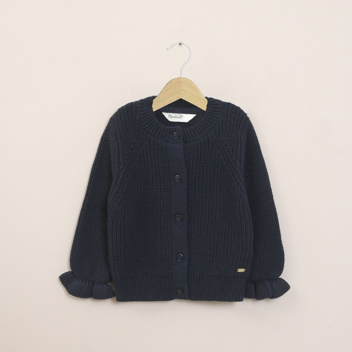 OPALINE - Chaleco Infant Niña Azul Marino