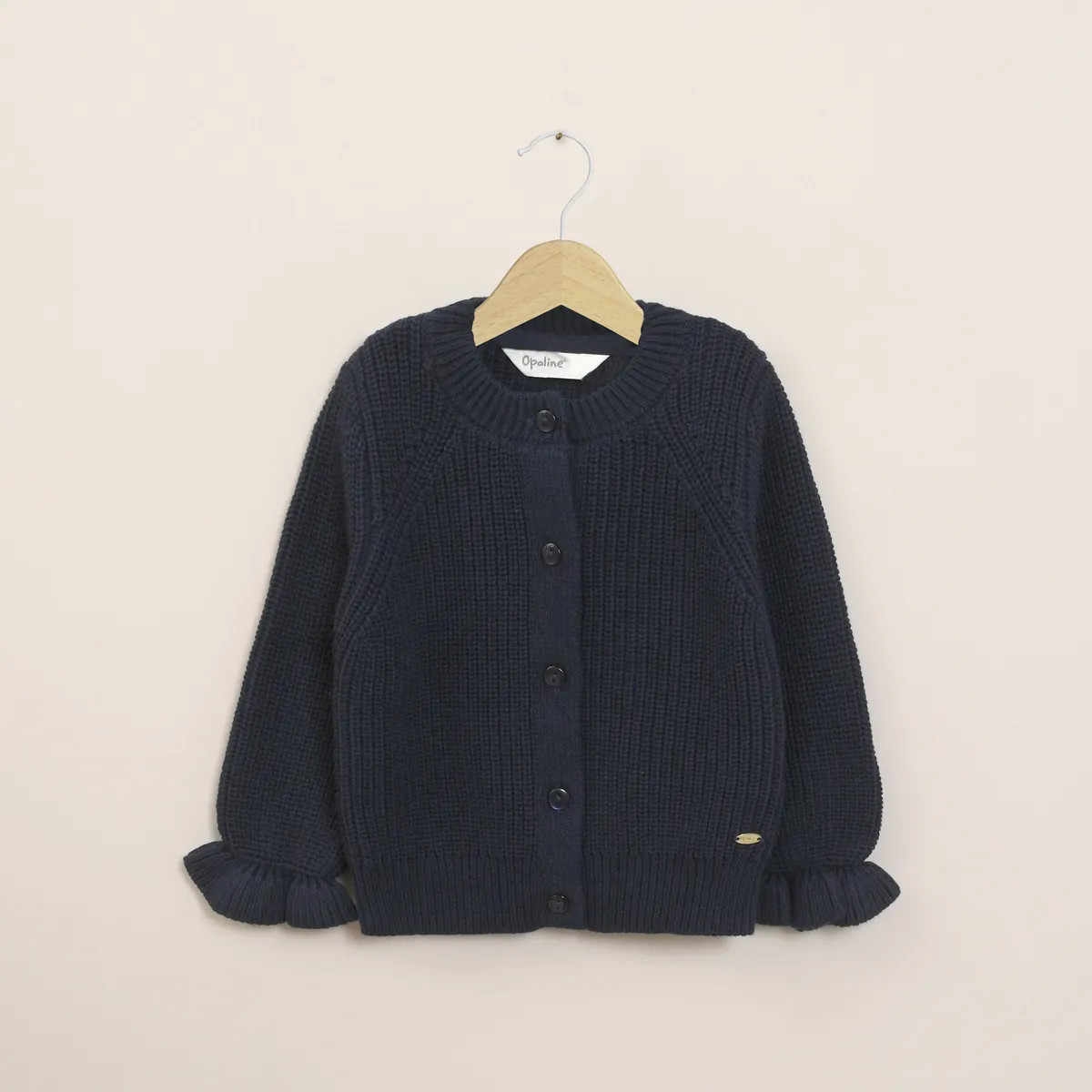 OPALINE - Chaleco Infant Niña Azul Marino