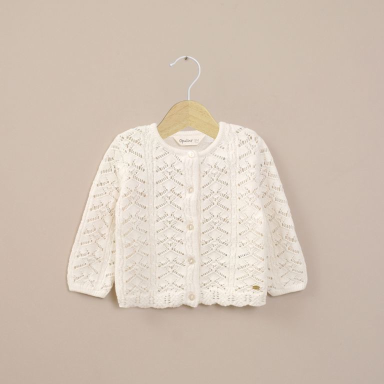 Chaleco Infant Nina Calado Blanco Blanco 4 ANOS