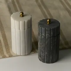 LOUNGE - Set Salero Pimentero Mujer Marmol