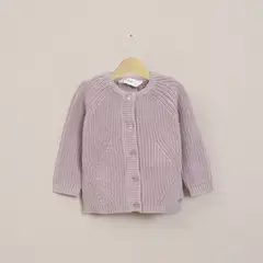 OPALINE - Chaleco Bebe Niña Lila