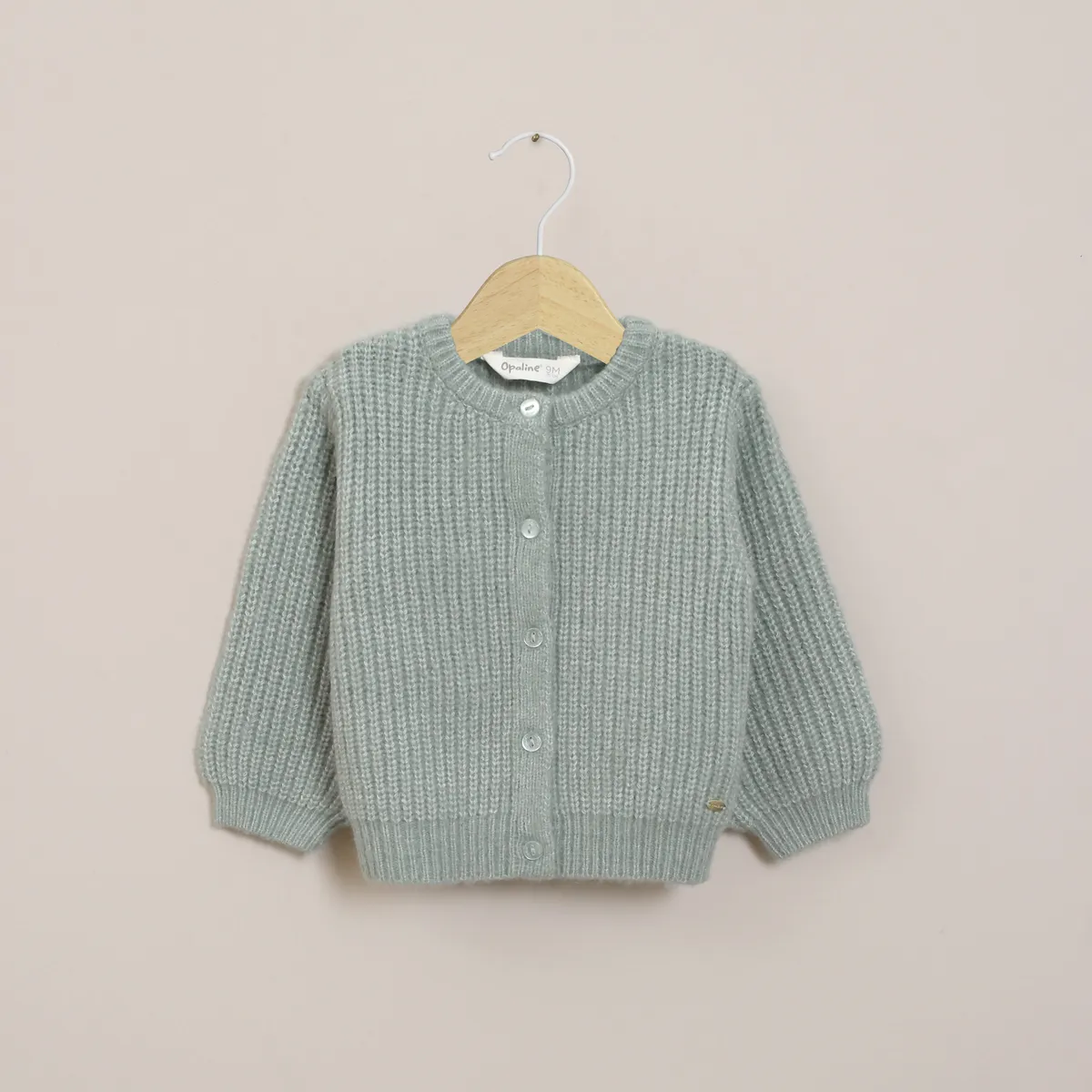 OPALINE - Chaleco Infant Niña Verde Musgo