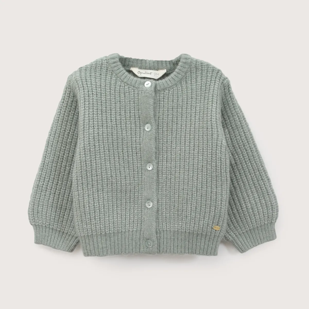 OPALINE - Chaleco Infant Niña Verde Musgo