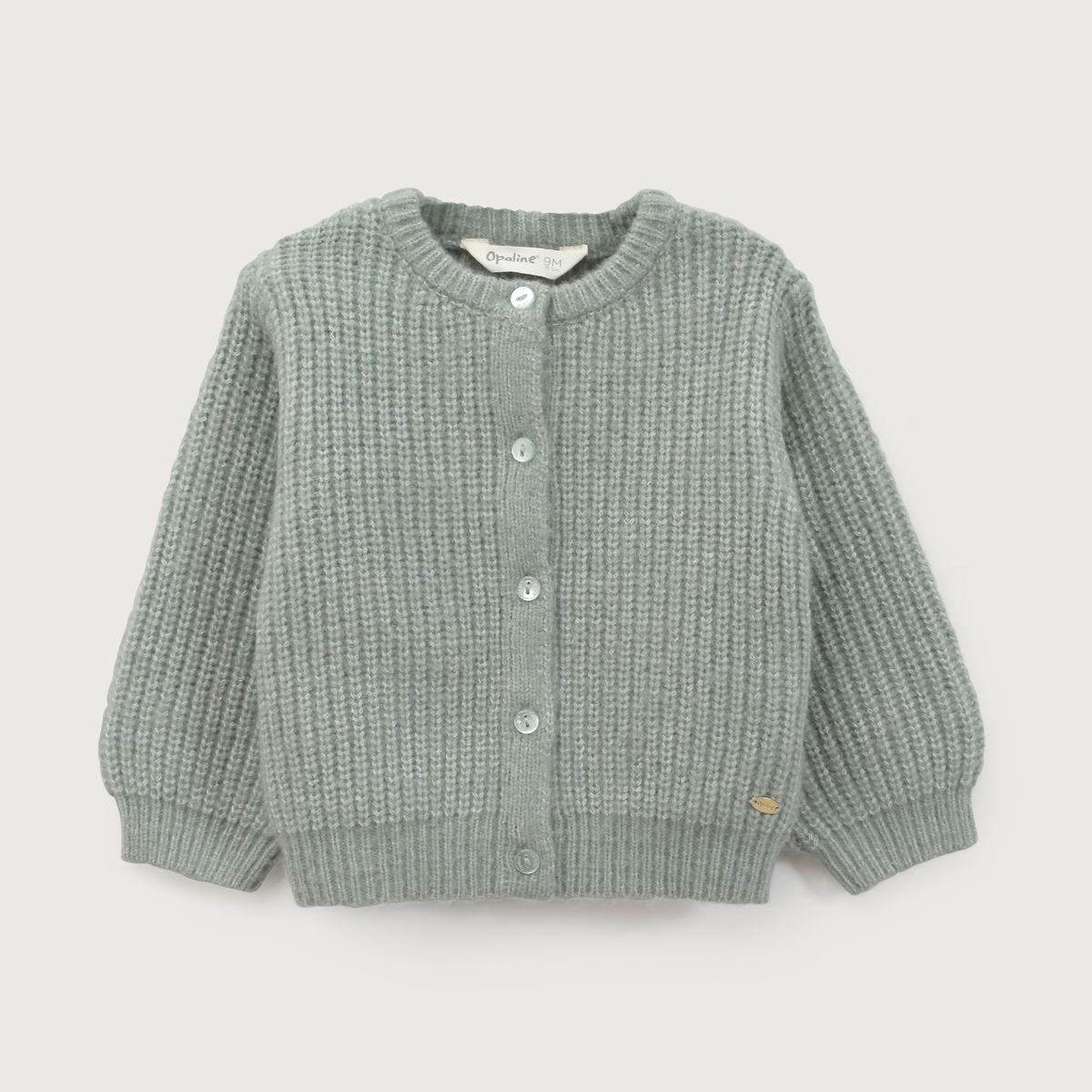 OPALINE - Chaleco Infant Niña Verde Musgo