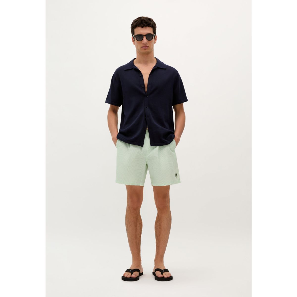 SCALPERS - BAÑADOR ESTAMPADO RAYAS