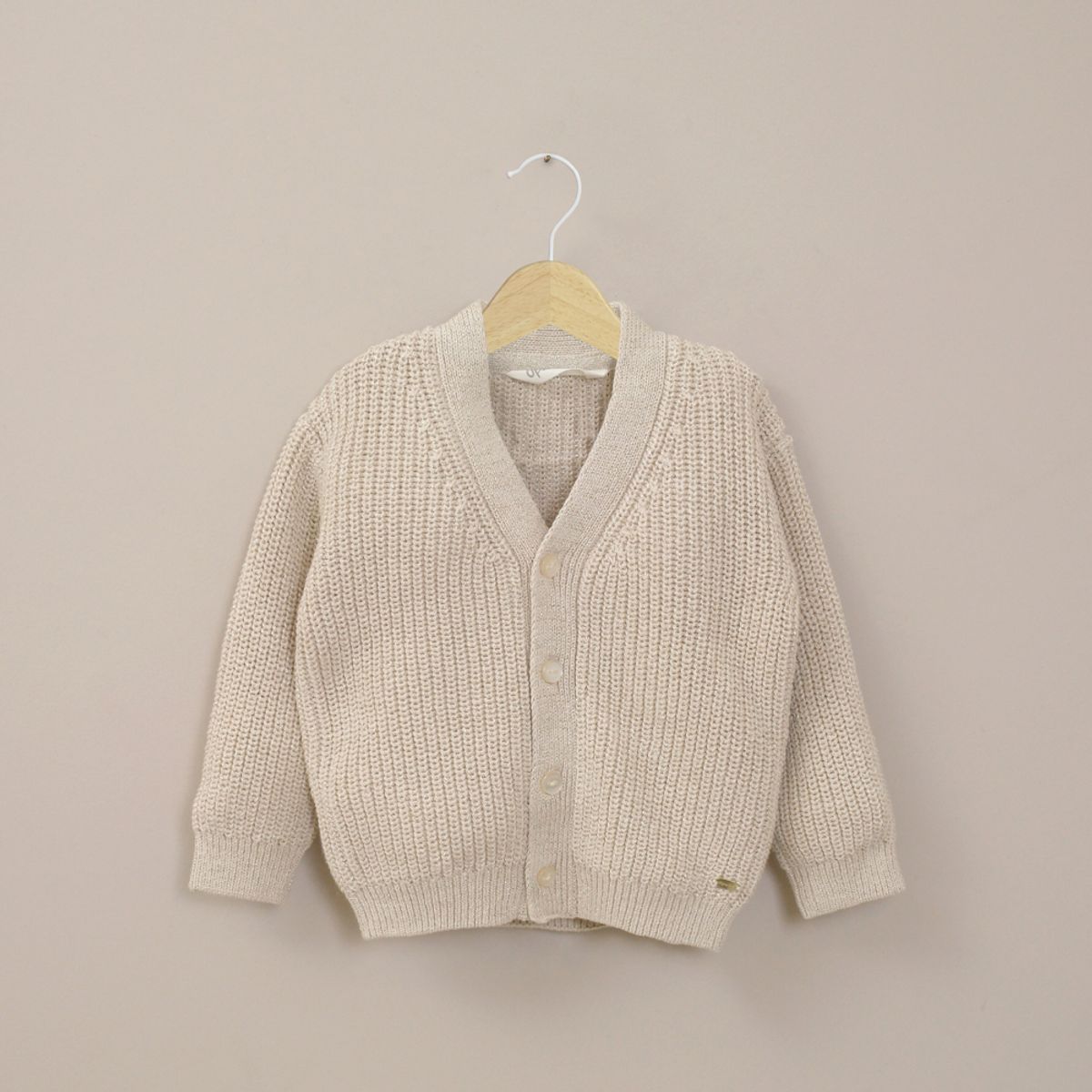 OPALINE - Chaleco Infant Niña Avena