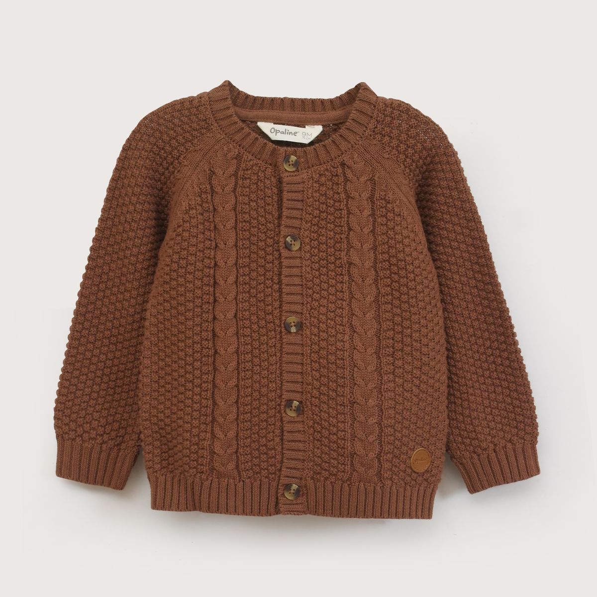 OPALINE - Chaleco Infant Niño Cafe