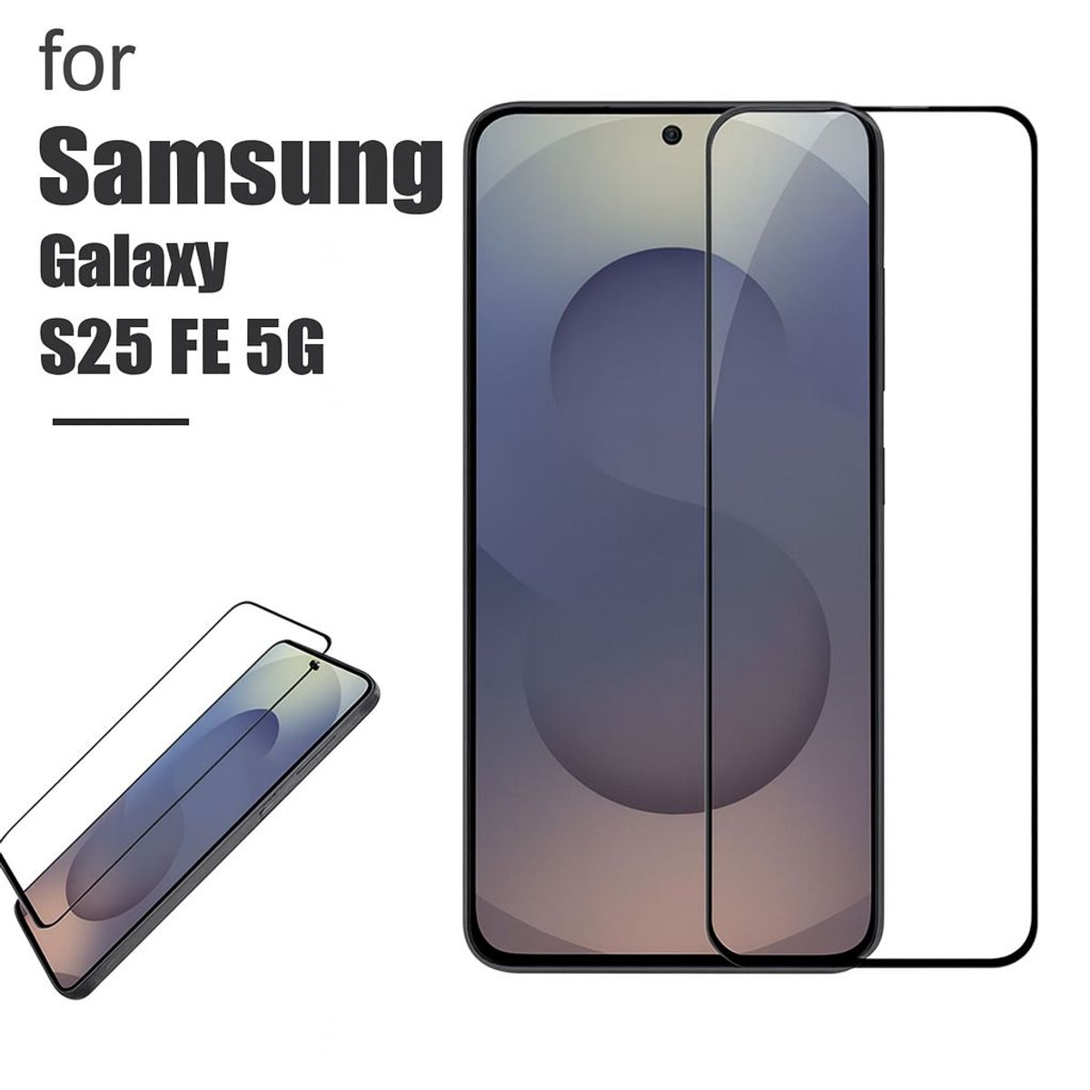GENERICO - Mica Lámina Vidrio Templado Completa Para Samsung S25 Fe