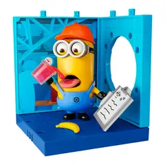 GENERICO - FIGURA ARMABLE BLOKEES MINIONS PRECOOL 01 STUART THE JELLY MAKER