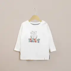 OPALINE - Polera Infant Niño Blanca