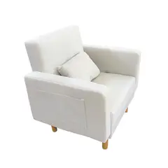 GLOBAL LATIN GROUP - Poltrona Moderna Minimalista Comodidad y Estilo - Gris