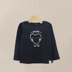 OPALINE - Polera Infant Niña Azul