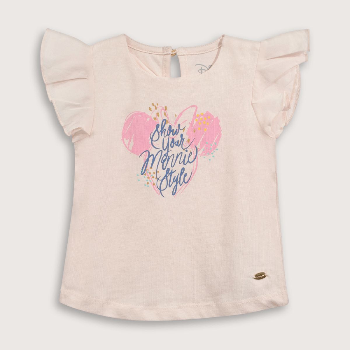 OPALINE - Polera Disney Rosada de Niña