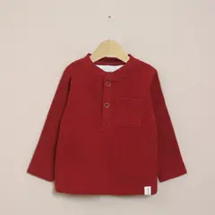 OPALINE - Polera Infant Niño Burdeo