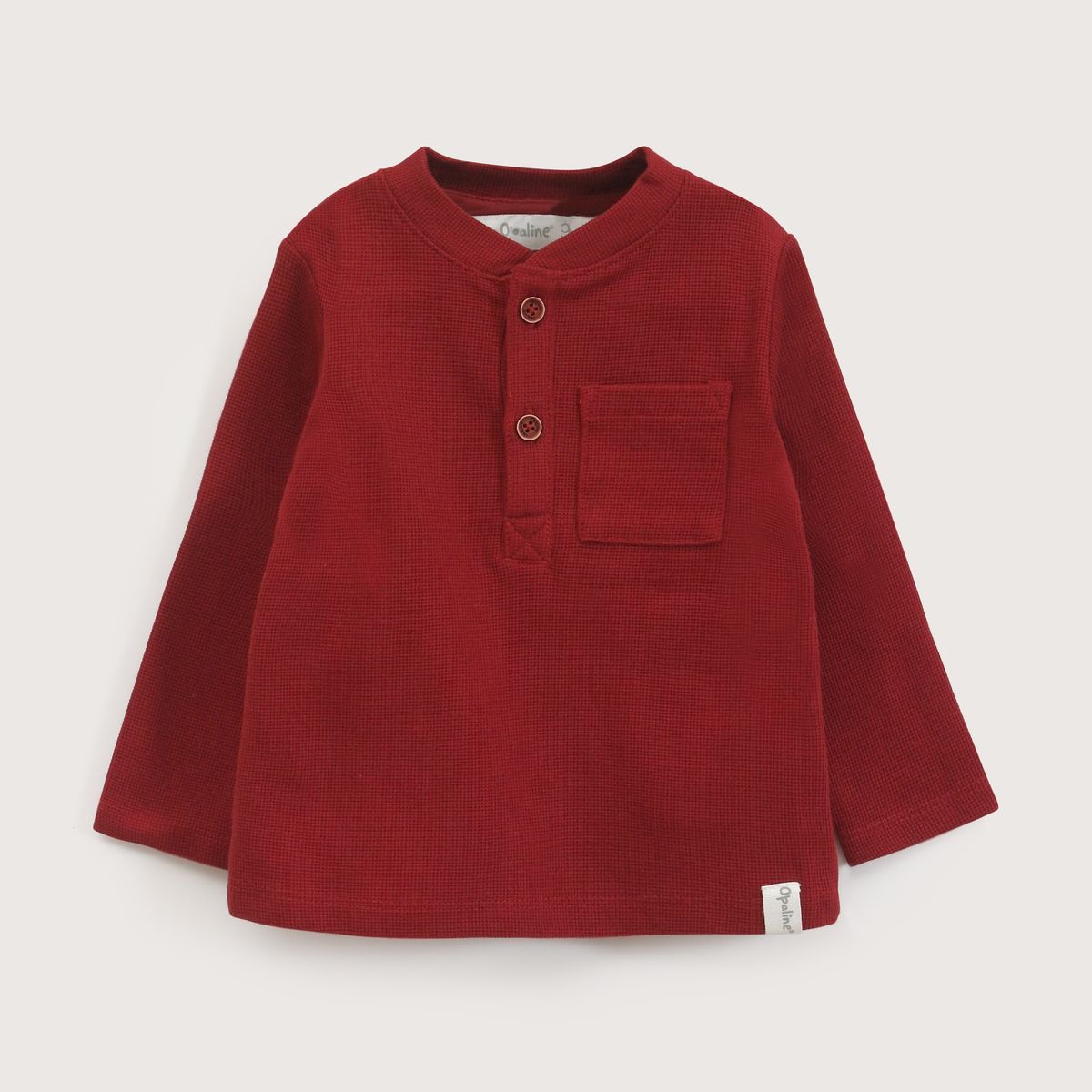 OPALINE - Polera Infant Niño Burdeo